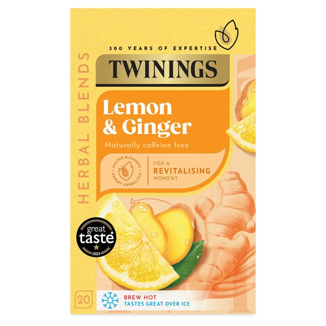 Twinings Lemon & Ingwer Tea 20 Teebeutel