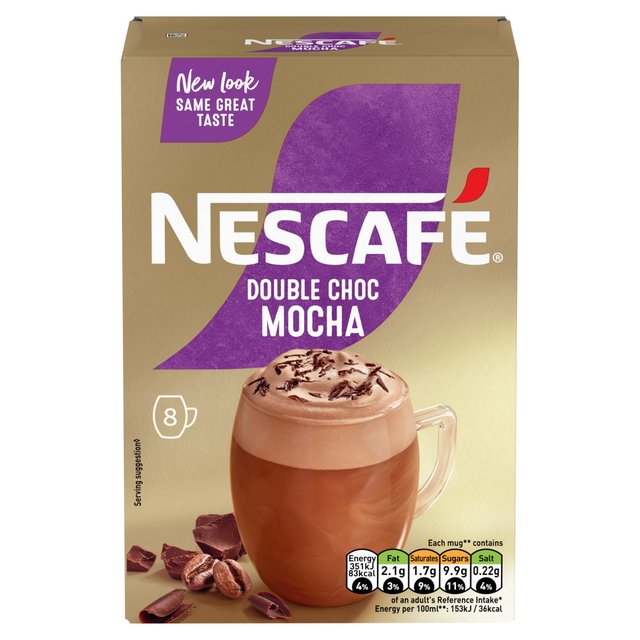 Nescafe Gold Double Choca Mocha Instant Kaffee 8 Beutel