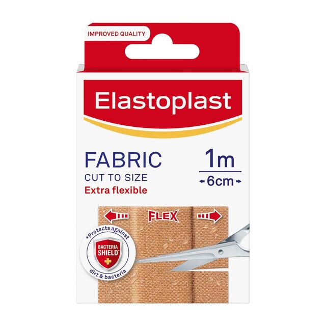 لاصقات قماشية من Elastoplast مرنة للغاية وقابلة للتنفس، 10 في كل عبوة