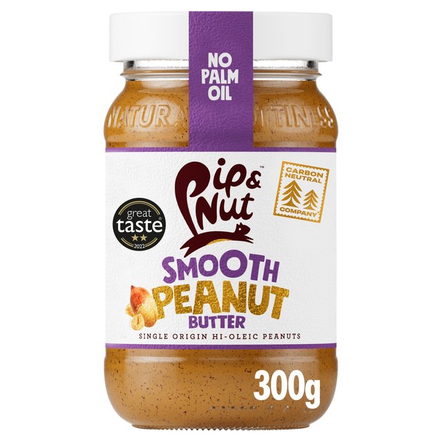 Pip & Nut Smooth Peanut Butter 300g