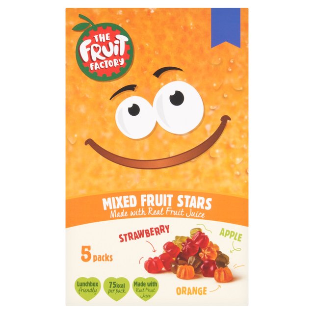 The Fruit Factory Fruit Stars 5 x 20g - Special Offer