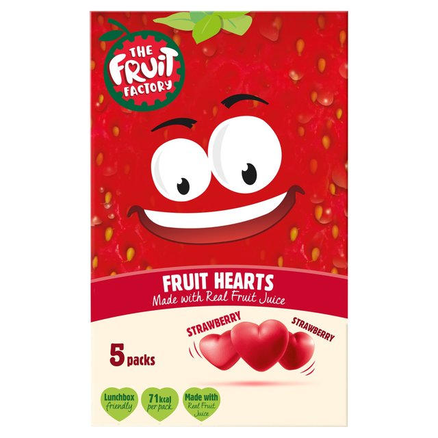 The Fruit Factory Hearts 5 x 20g