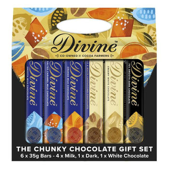 Divine The Chunky Chocolate Gift Pack 210g