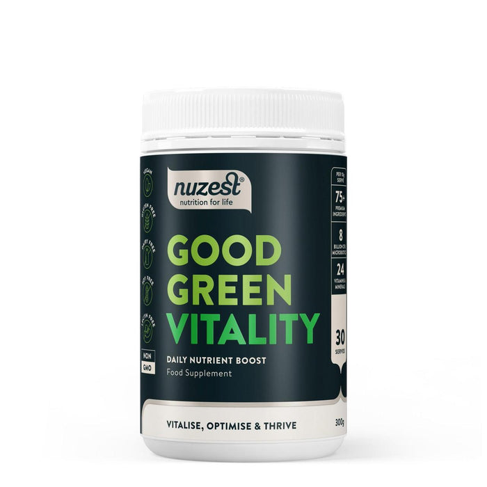 Nuzest bonne vitalité verte nutriments quotidiens Boost 300g