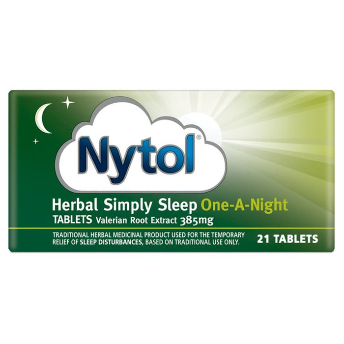 Nytol Kräuter eine Nacht Tabletten 21 pro Pack