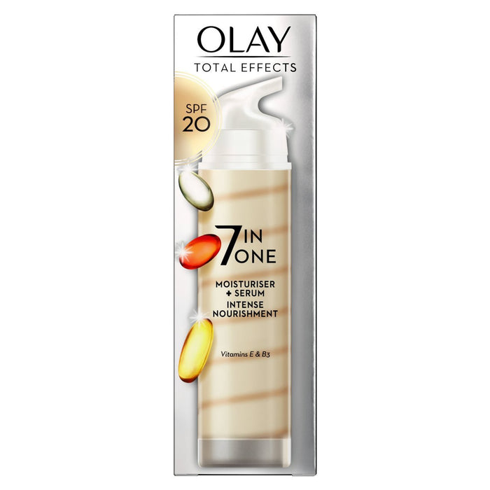 Olay Total Effects 7 en 1 humectante + dúo de suero SPF 20 40 ml