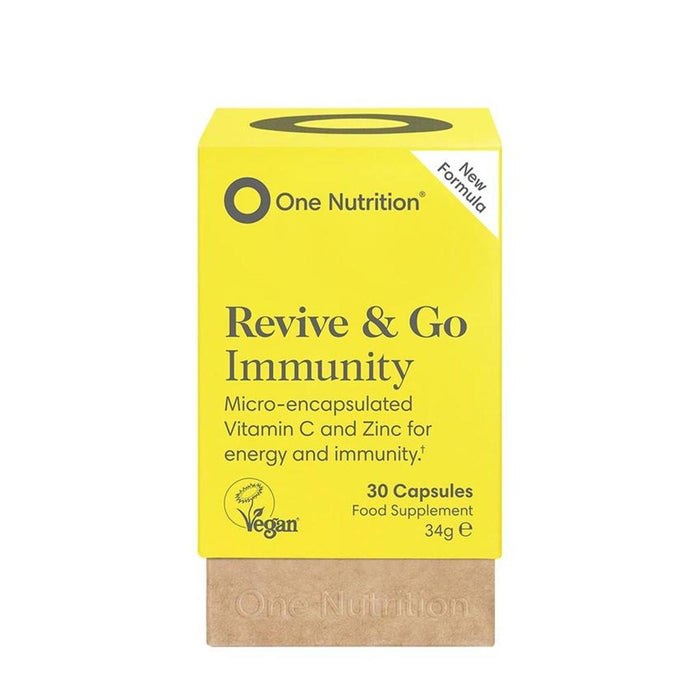 Une nutrition revive & go Immunity Capsules 30 par pack