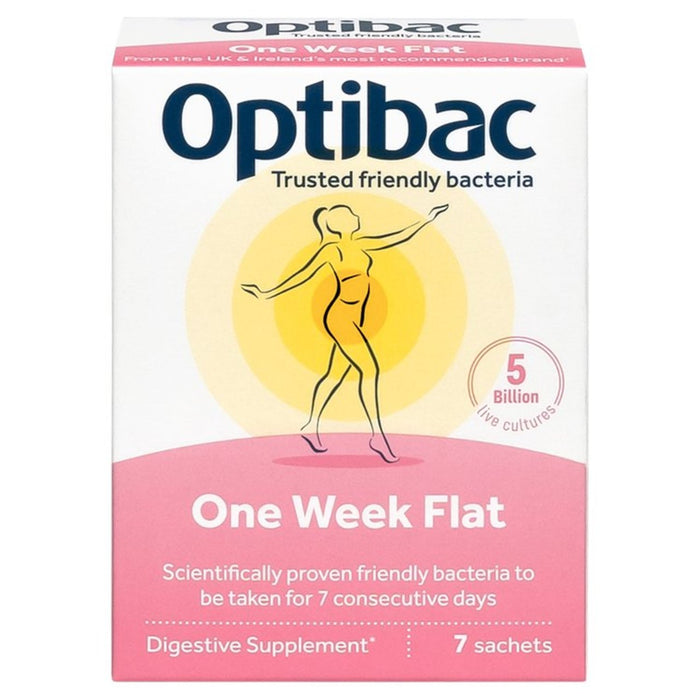 Optibac -Probiotika eine Woche Flat 7 Beutel