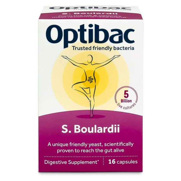 Optibac Saccharomyces Boulardii 16 كبسولة