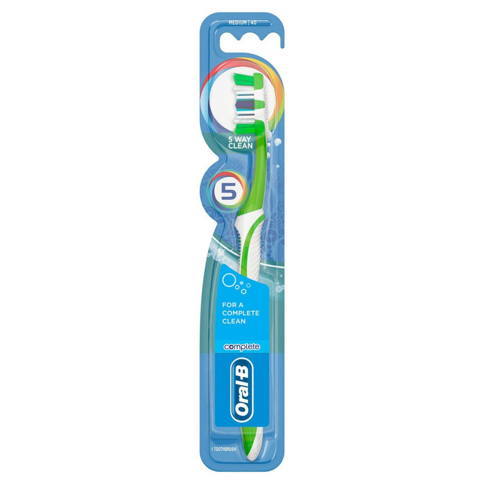 Oral-B Complete 5 Way Clean 40 Medium Toothbrush