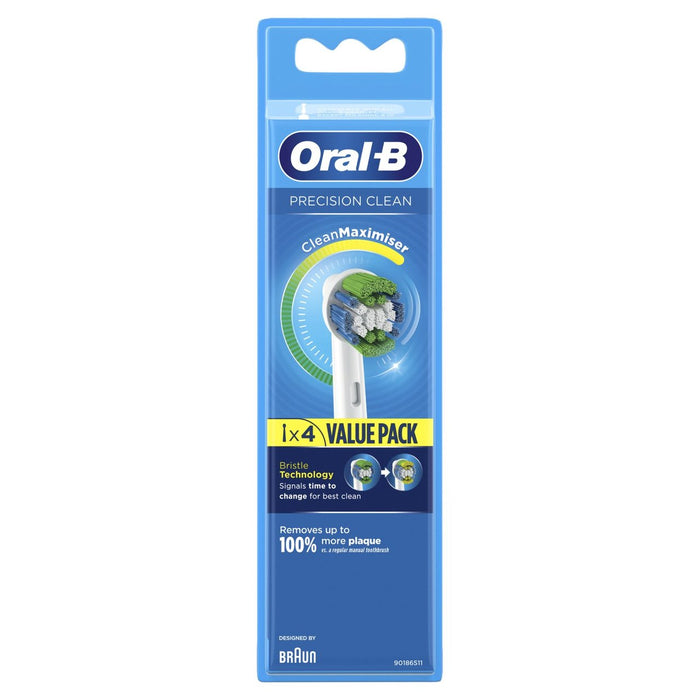 Oral-B Toothbrush Heads Precision Clean 4 per pack