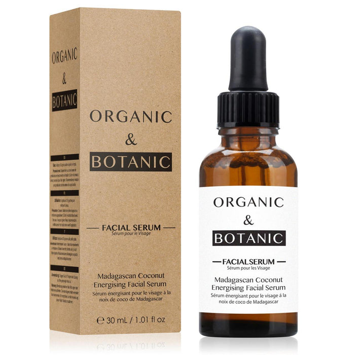 Energizante orgánico y botánico suero facial Madagascan Coco 30ml