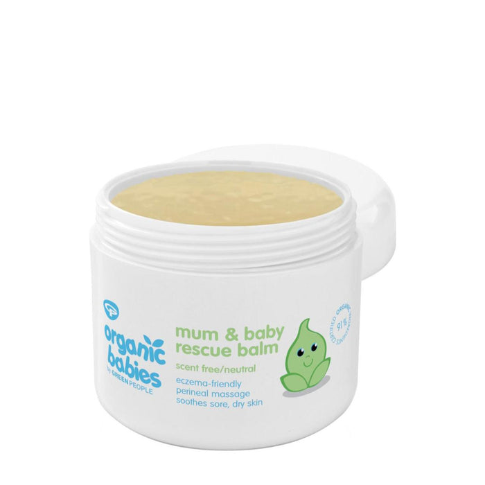 Organic Babies Scent Free Mum & Baby Rescue Balm 100ml