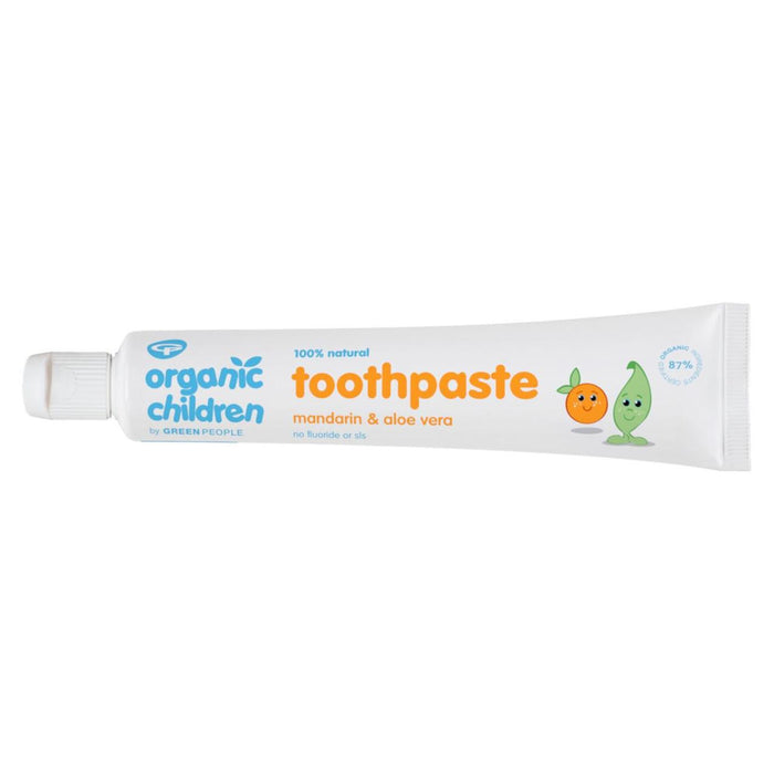 Organic Children Mandarin & Aloe Vera Fluoride Free Toothpaste 50ml