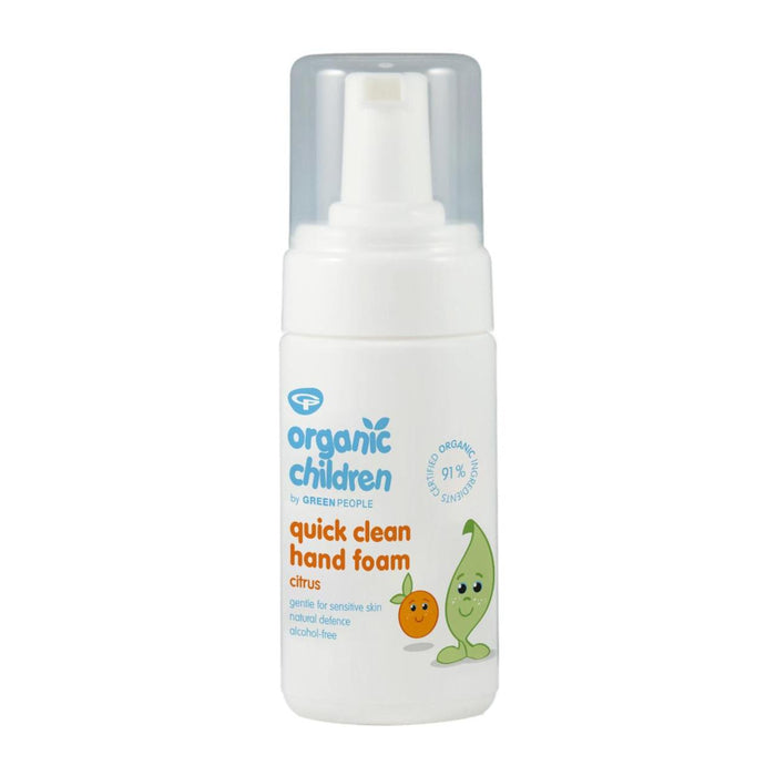 Enfants biologiques mousse à main propre et rapide 100 ml