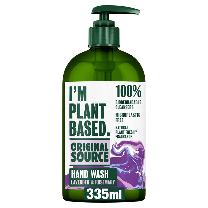 Fuente original soy lavando a base de lavanda y romano a base de plantas de mano 335 ml