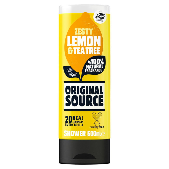 Source d'origine citron et arbre à thé gel de douche 500 ml