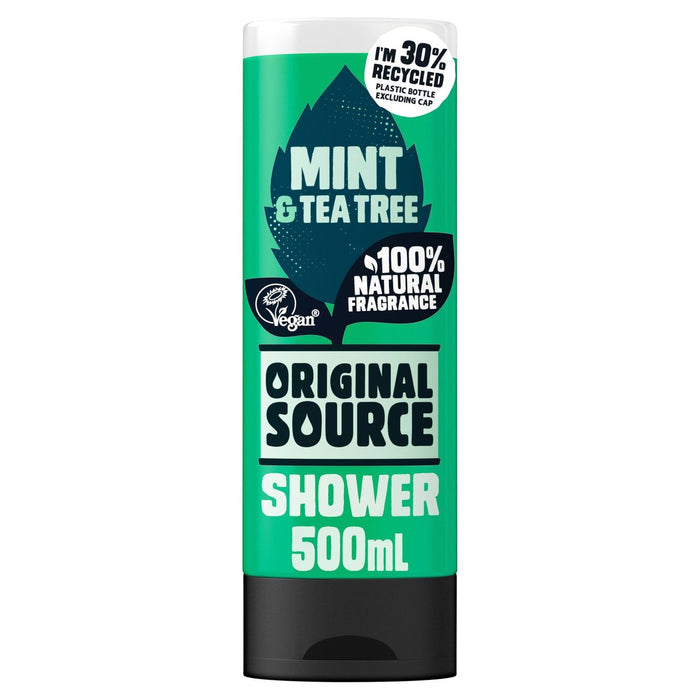 Fuente original Mint & Tea Tree Shower Gel 500ml