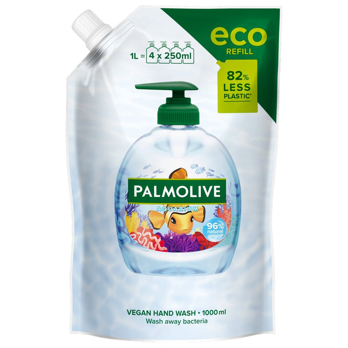 Recharge de lavage de main aquarium de Palmolive 1L