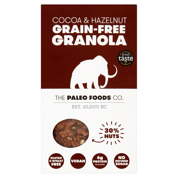 Offre spéciale - The Paleo Foods Co Cocoa & Hazel Grain sans granola 285G