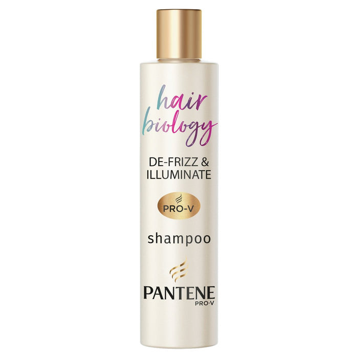 Pantene Hair Biology Defrizz & Illuminate Shampoo 250ml