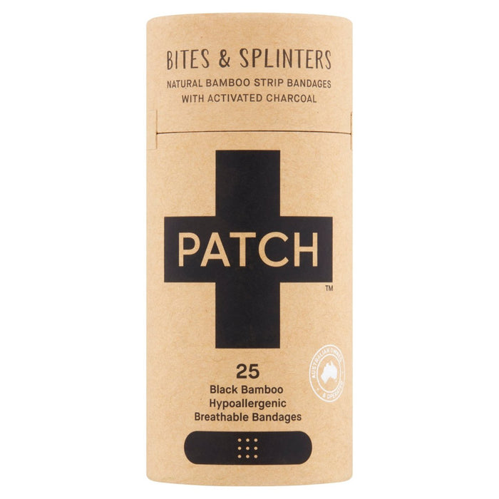 Patch Bamboo Sensitive Plâtres Activé du charbon de bois 25 par pack