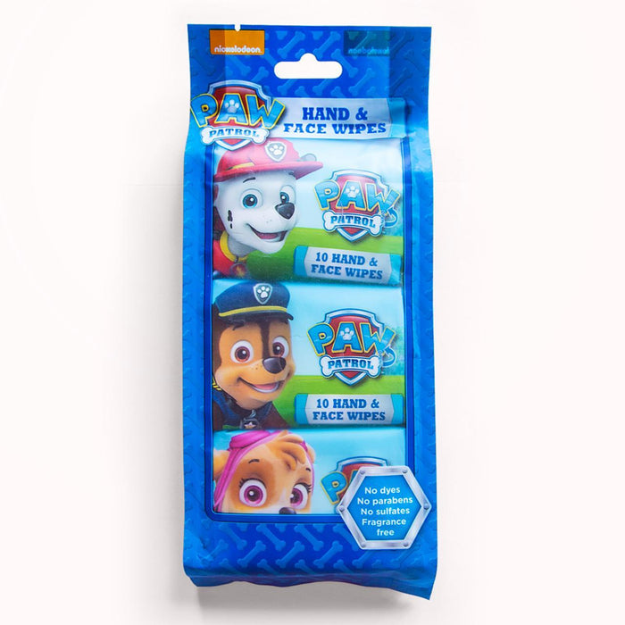 Paw Patrol Hand & Face Wet Tücher Multipack 3 pro Pack