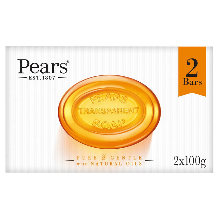 Pears Transparent Soap 2 x 100g