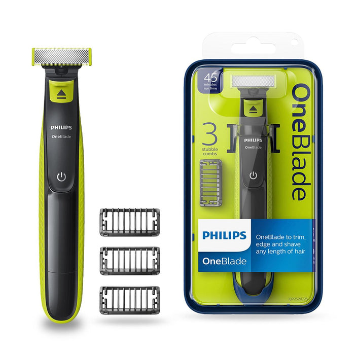 Philips OneBlade para bordes de recorte de cara y afeitado QP2520/25