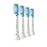 Philips Sonicare Brush Heads Premium Plaque Defense RFID (blanc) 4 par pack