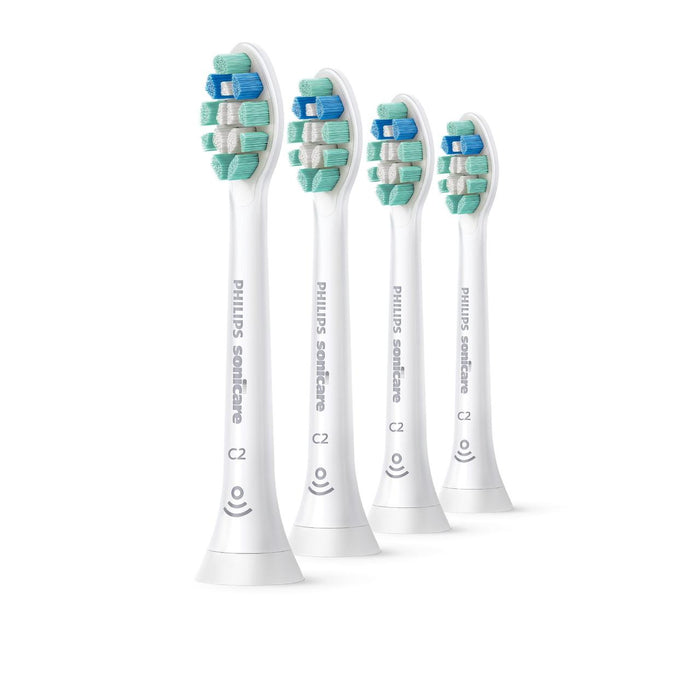 Philips Sonicare Optimale Plaque -Verteidigung Zahnbürstenkopf 4 pro Pack