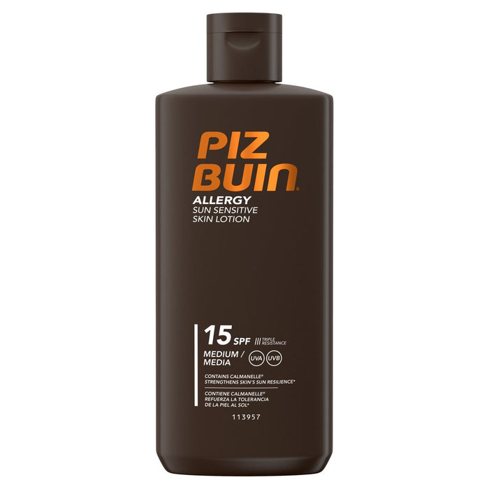 Piz Buin Sensible SPF 15 Sun Lotion 200ml