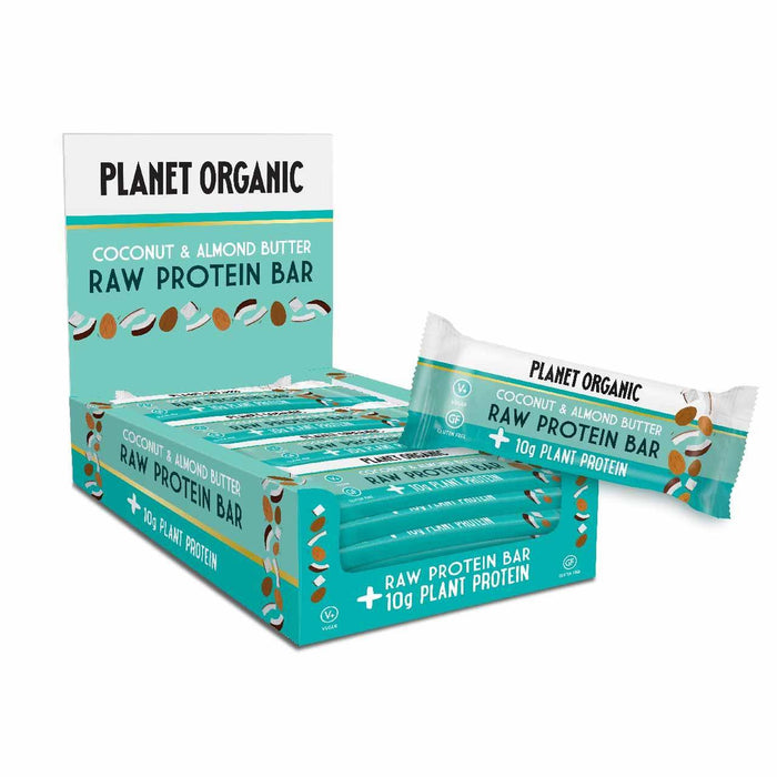 Planeta Organic Coconut & Almond Butter Protein Bar Multipack 14 x 50g