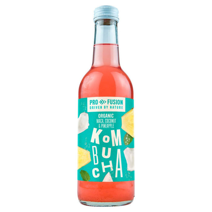 FEMUSION organische Kombucha Maca Coconut & Ananas 330 ml