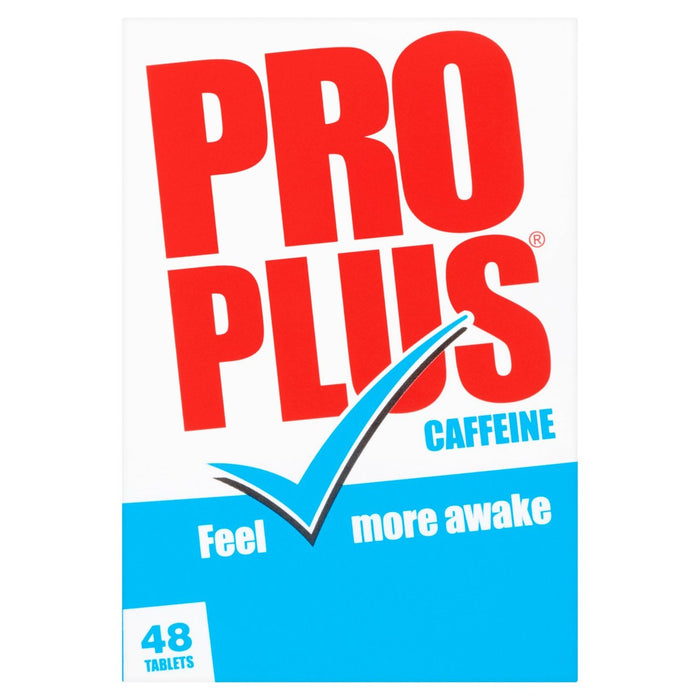 Pro plus comprimés de caféine 48 par paquet