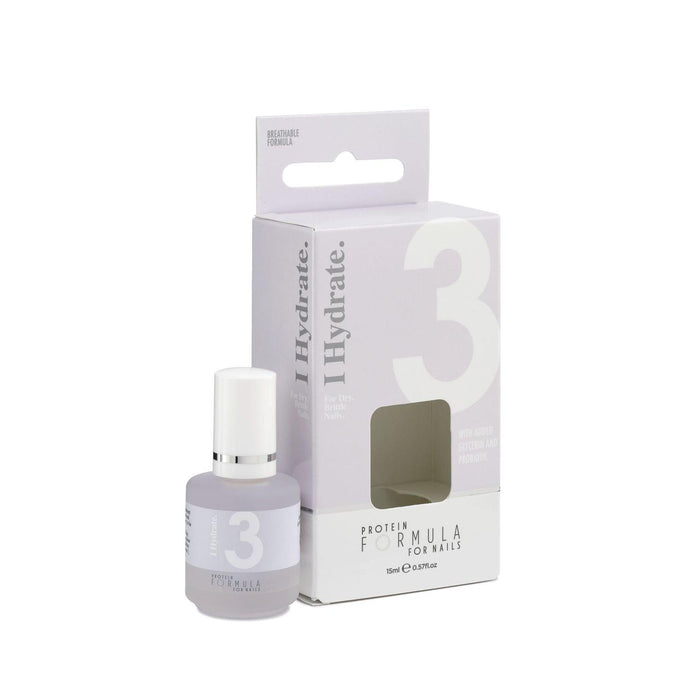 Formule de protéines pour les ongles n ° 3 I Hydrate 15 ml