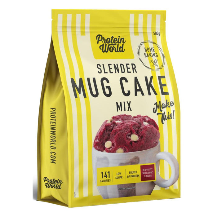 Protein World World Slender Red Velvet Taza Cake Mix 500G