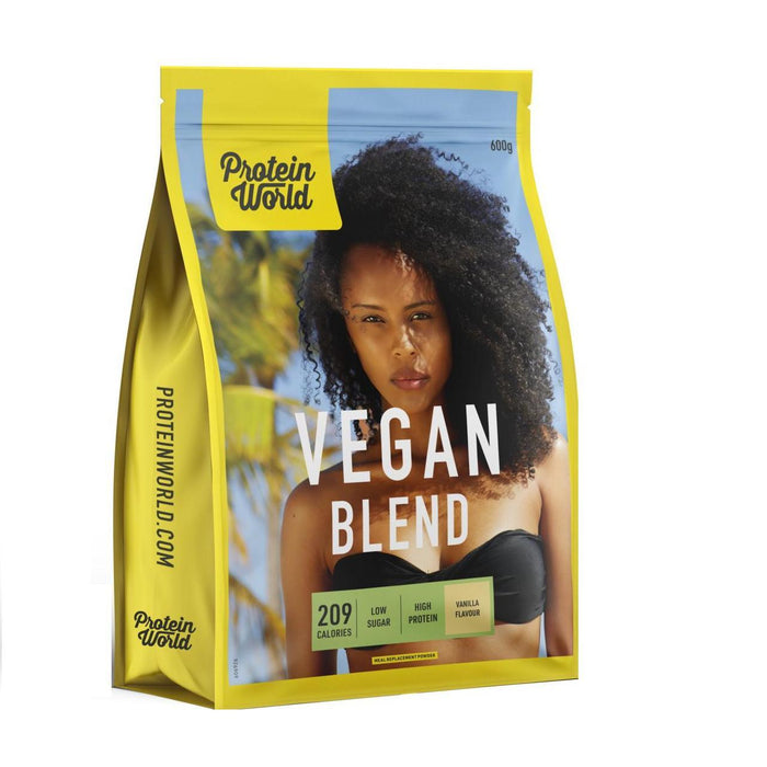 Proteína Mundial Vegan Vanilla Fabor de helado Slend Blend 1200G