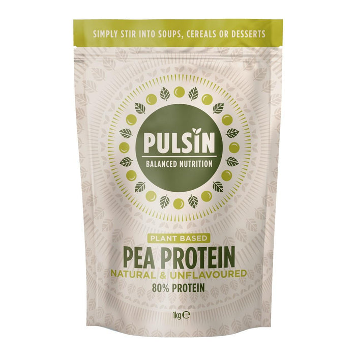 Pulsin unblavouriertes Erbsenproteinpulver 1 kg