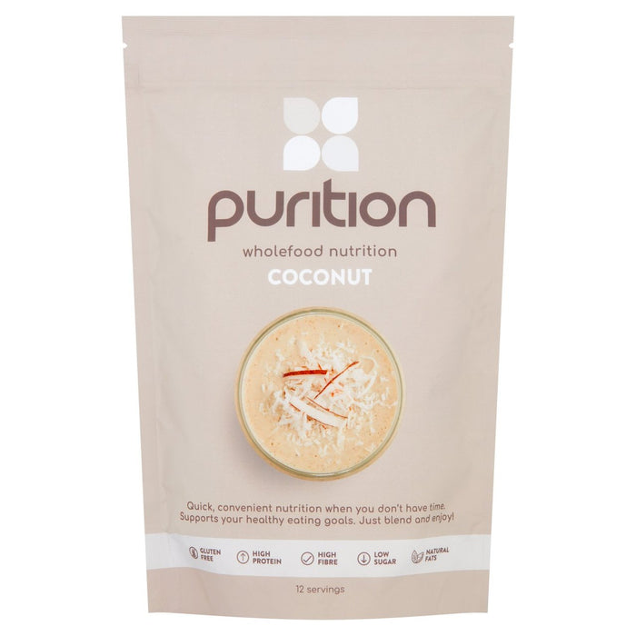 Purition Coconut Wholefood Nutrition Powder 500g