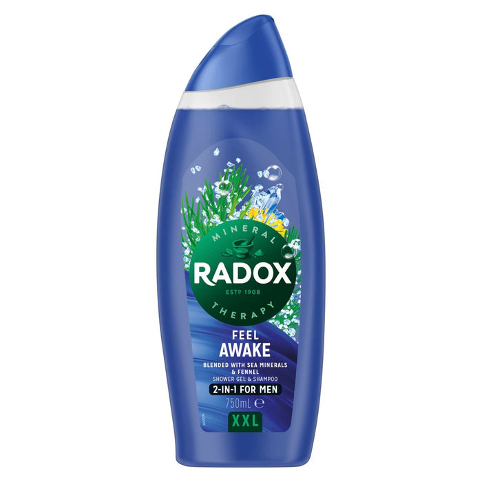 Radox se sent éveillé gel de douche 750 ml