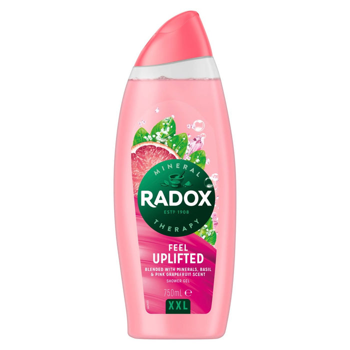 Radox fühlen sich erhöhtes Duschgel 750 ml