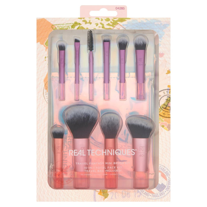 Vraies techniques Travel Fanstasy Mini Brush Kit