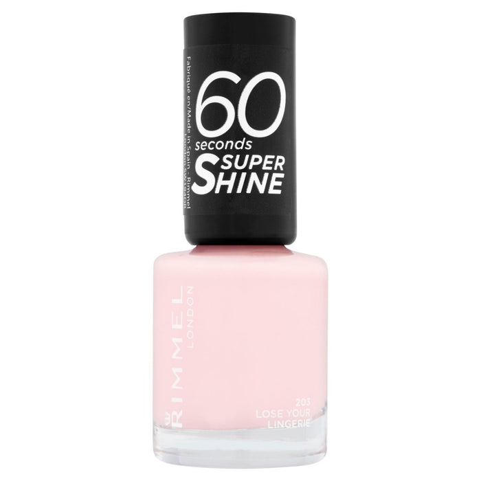 Rimmel 60 Seconds Super Shine Nail Polish Lose Your Lingerie 8ml