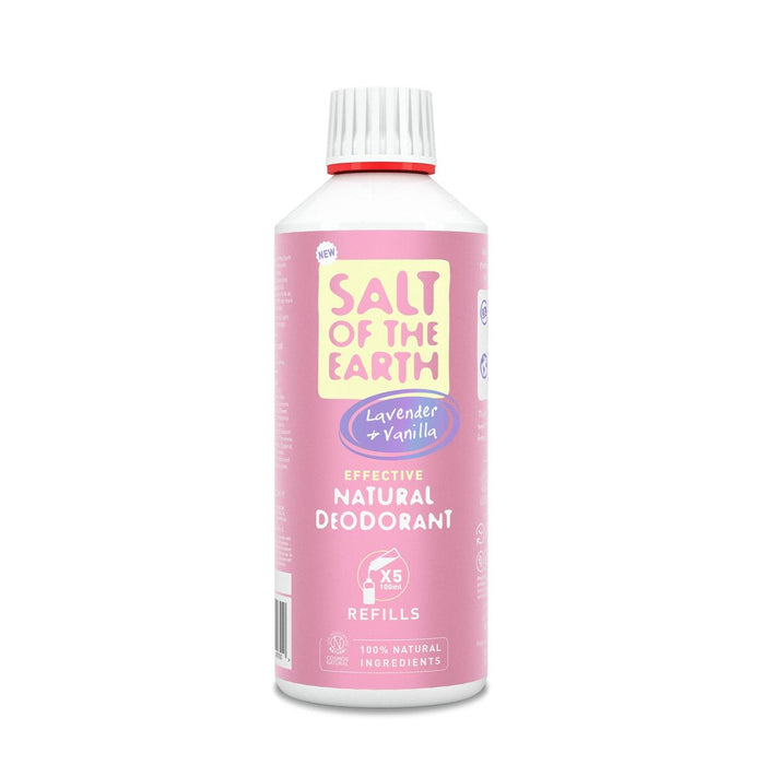 Salt of the Earth Lavender & Vanilla Natural Deodorant Spray Refill 500ml