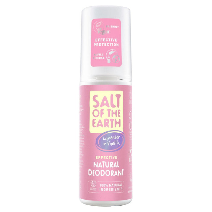 Salt of the Earth Natural Spray Deodorant Lavender & Vanilla 100ml