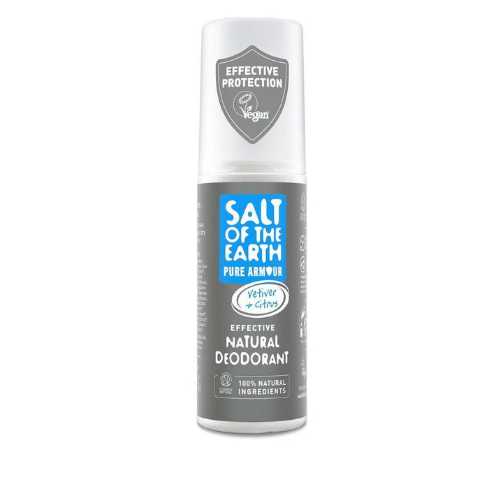 Salt de la tierra Pure Armor Explorer Natural Deodorant Spray 100ml