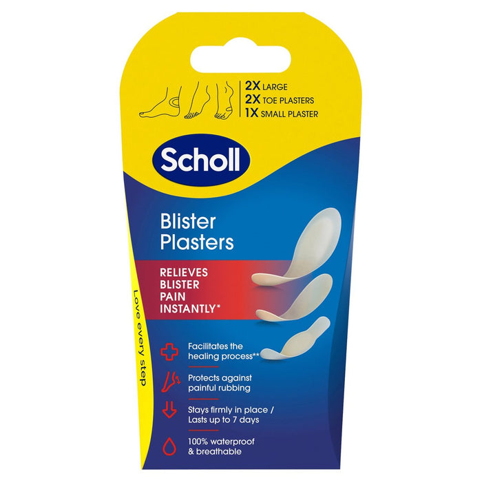 Scholl gemischte Blasenpflaster 5 pro Pack