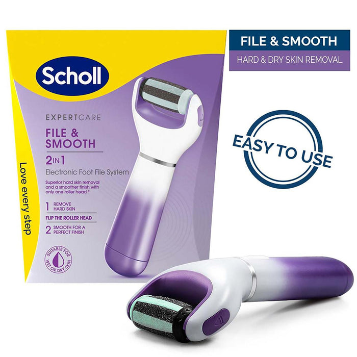 Scholl deux dans un fichier de pied électronique violet