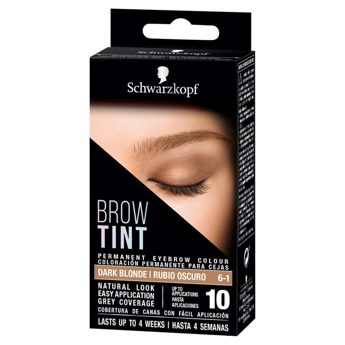 Schwarzkopf tinte de cejas permanente color rubio oscuro 17ml